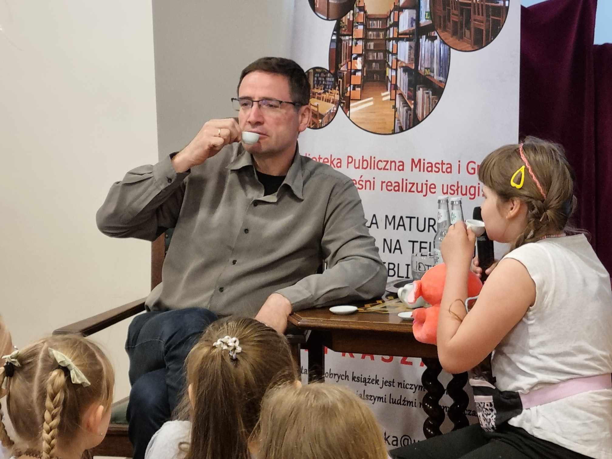 Ogólnopolski Tydzień Bibliotek to czas spotkań z ciekawymi autorami dla dzieci. 