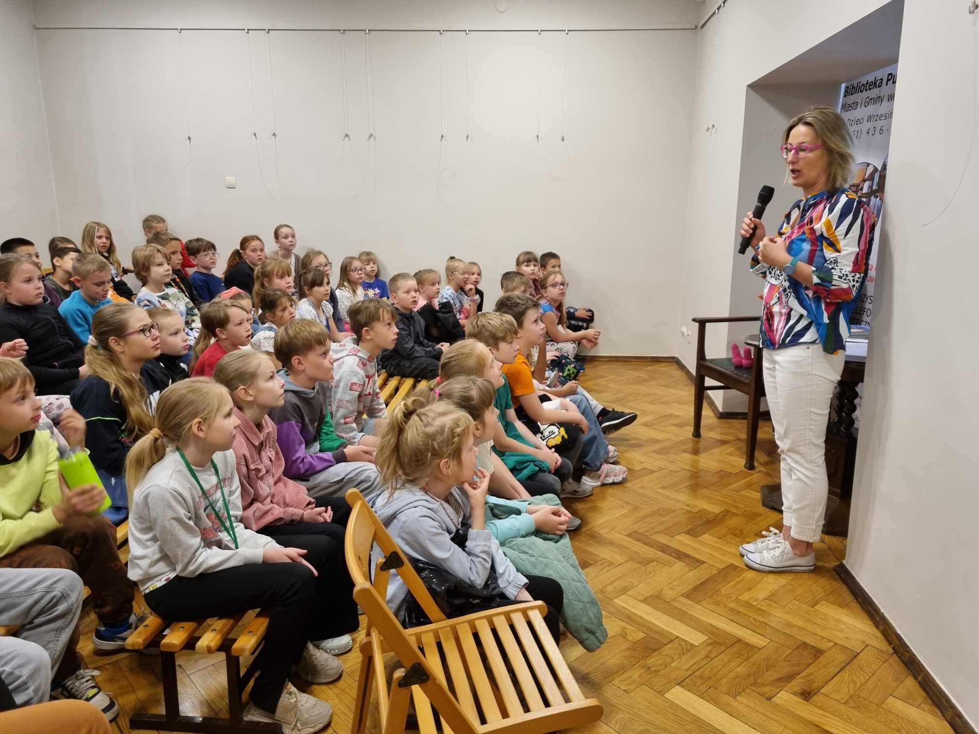 Ogólnopolski Tydzień Bibliotek to czas spotkań z ciekawymi autorami dla dzieci. 