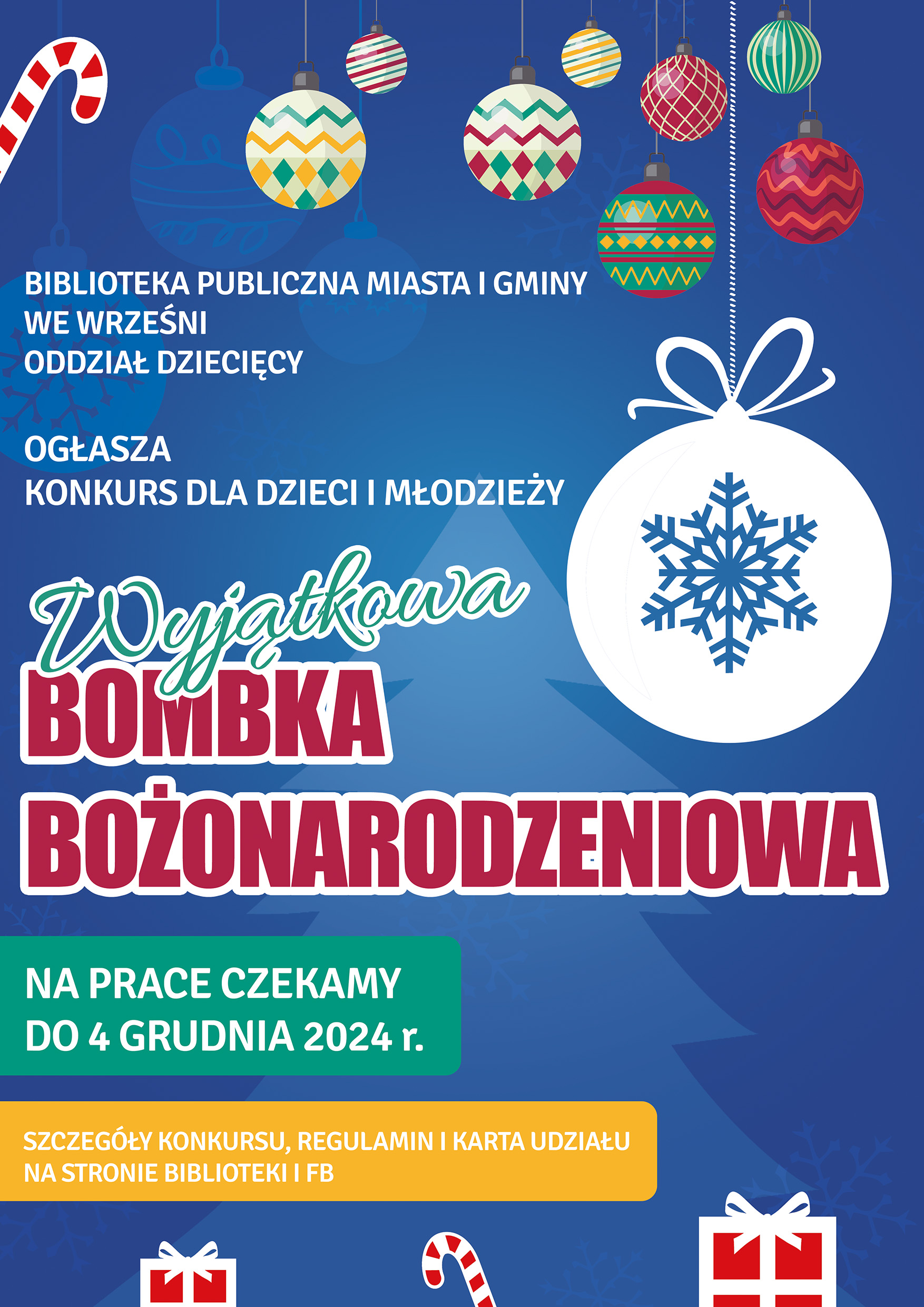 Konkurs plastyczny - Plakat informacyjny