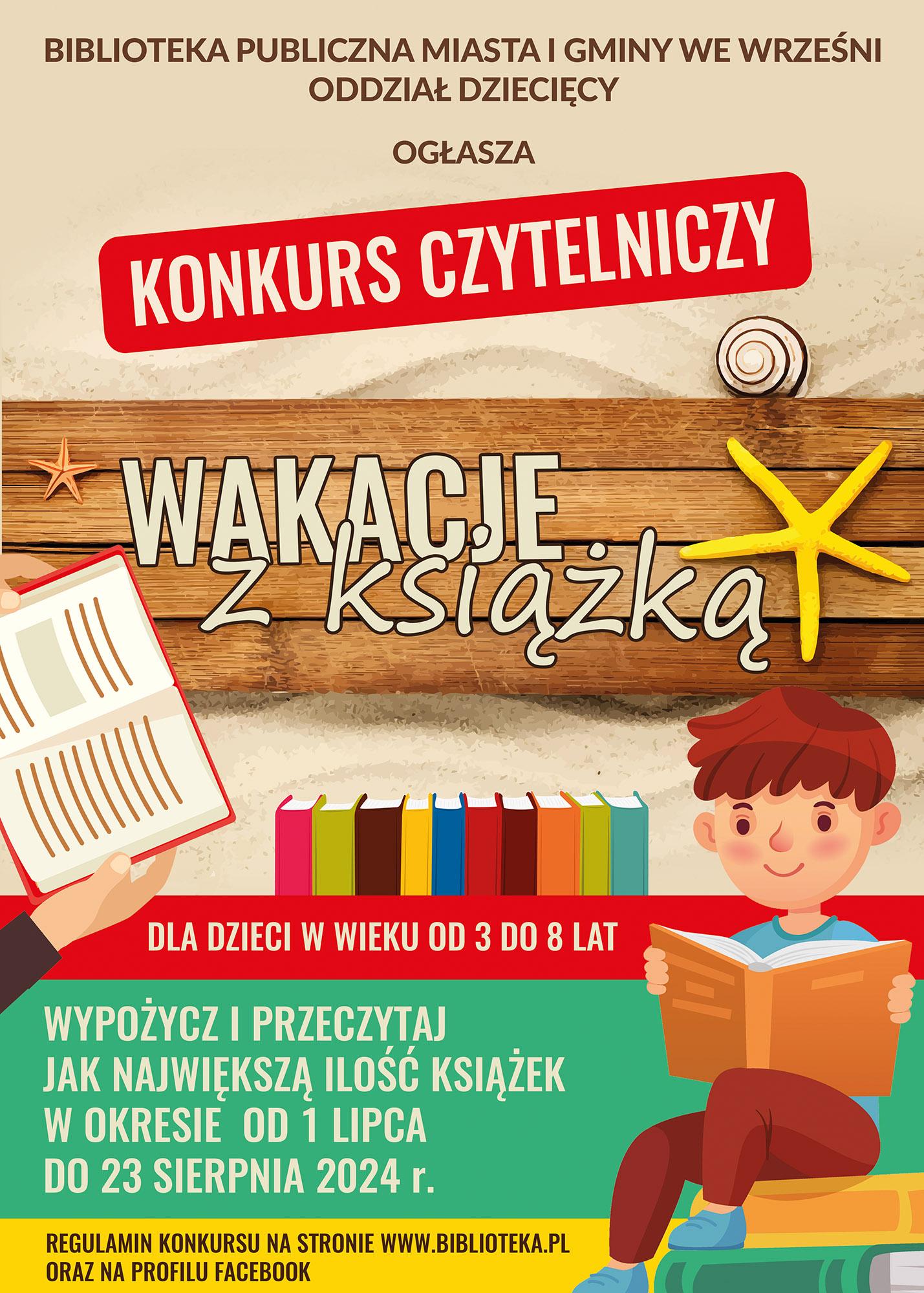 Konkurs skierowany jest do wszystkich zainteresowanych czytelników w wieku od 3 do 8 lat, którzy odwiedzają Oddział dla Dzieci i Młodzieży.