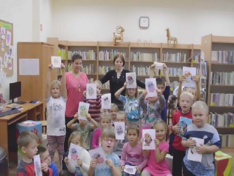 LEKCJA BIBLIOTECZNA W FILII W KACZANOWIE