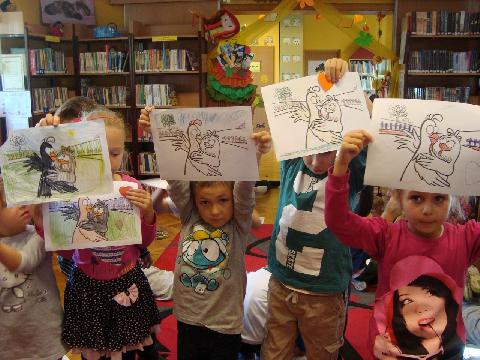 PRZEDSZKOLAK W BIBLIOTECE – PODRÓŻ DO KRAINY BAŚNI I BAJKI