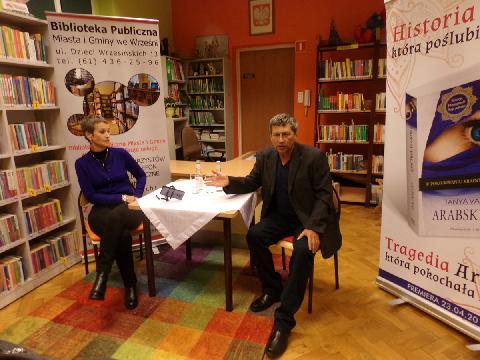 TANYA VALKO WE WRZESIŃSKIEJ BIBLIOTECE