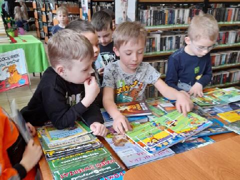 Spotkanie w Bibliotece z klasą 0c