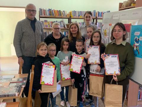 Konkurs biblioteczny „Moje Ferie z książką”