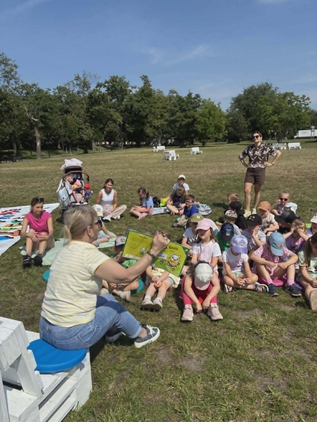 Cała Polska Czyta Dzieciom – Czytanie na Polanie