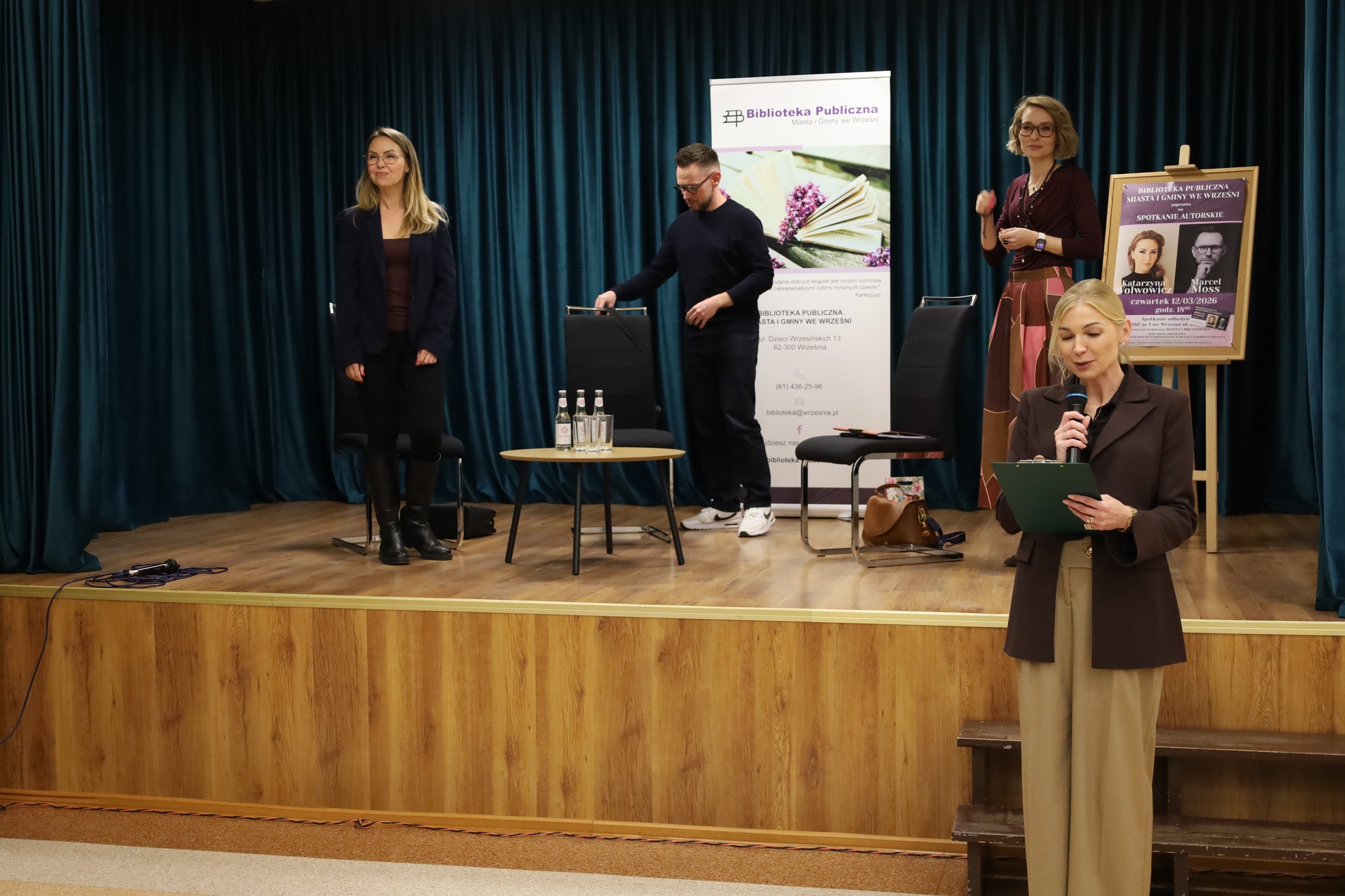 Spotkanie autorskie z mistrzami napięcia: Katarzyna Wolwowicz & Marcel Moss! 