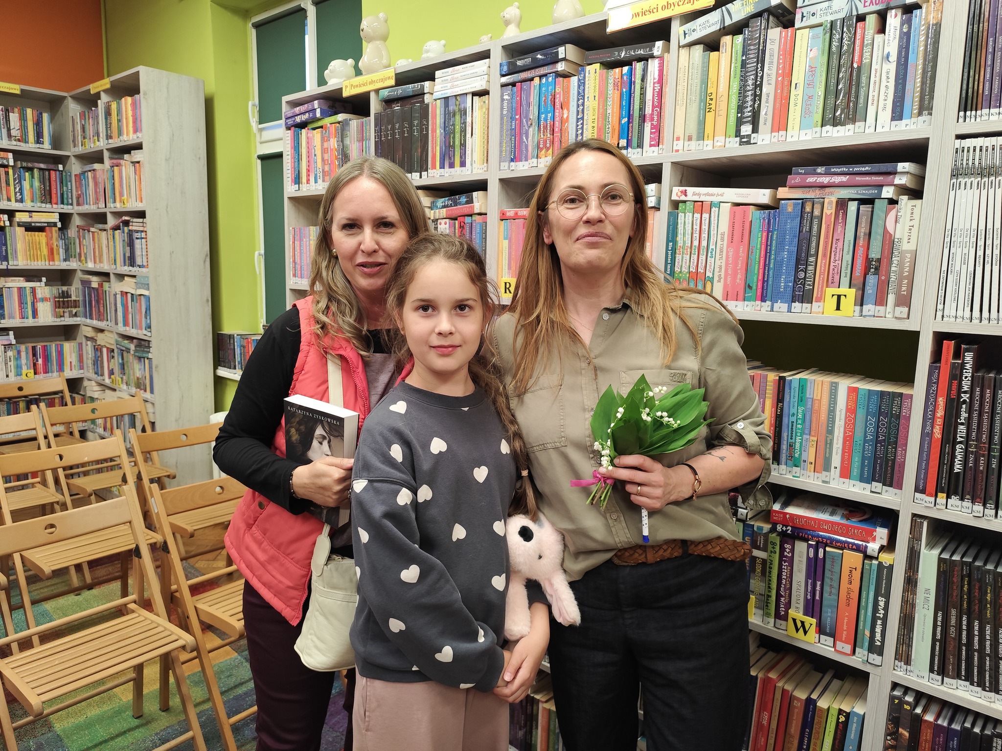 KATARZYNA ZYSKOWSKA WE WRZESIŃSKIEJ BIBLIOTECE