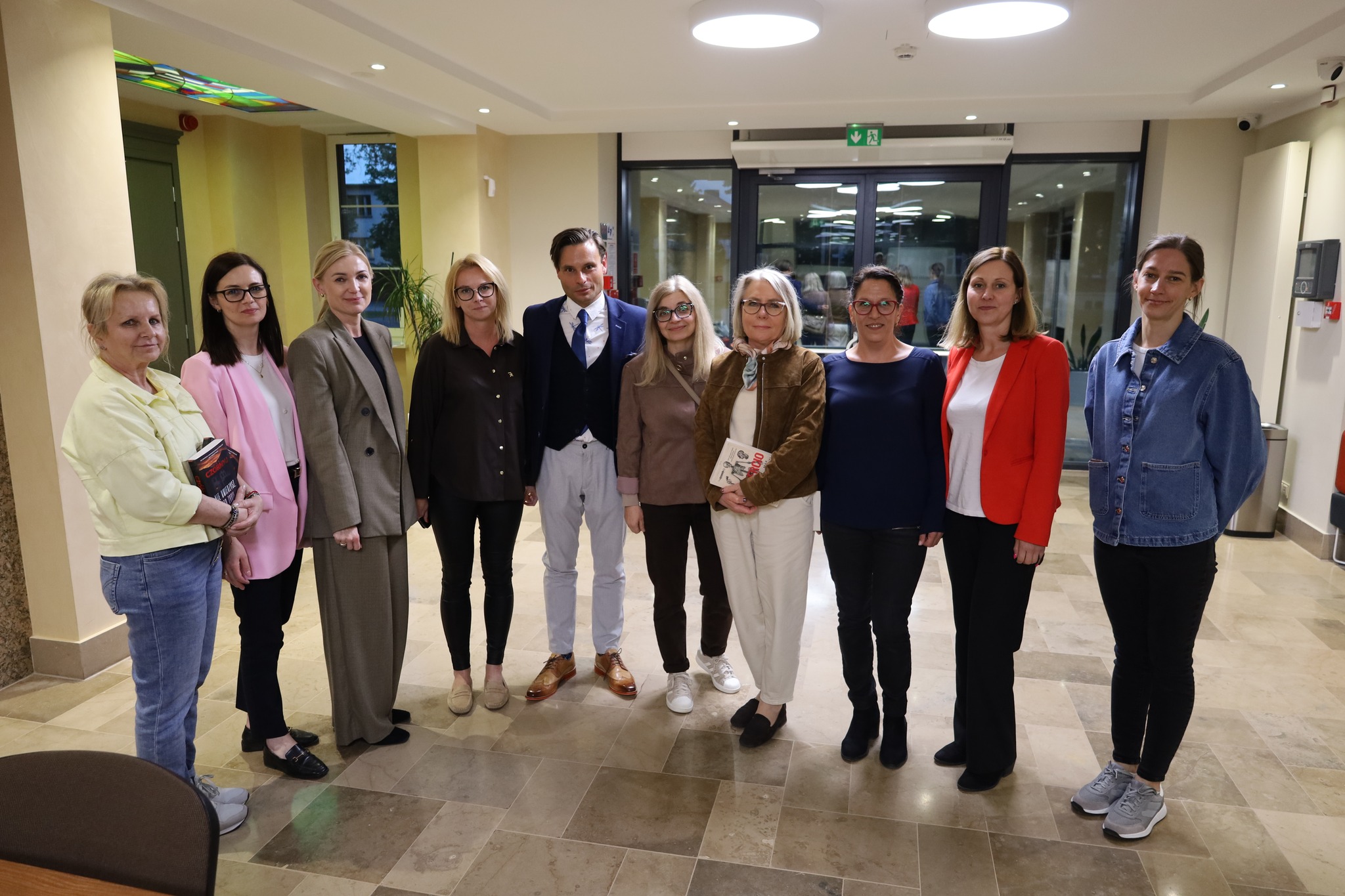 Spotkanie z Maxem Czornyjem, zorganizowanym jako wieńczące Tydzień Bibliotek przez naszą bibliotekę